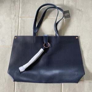 Leather Tote Bag NWT